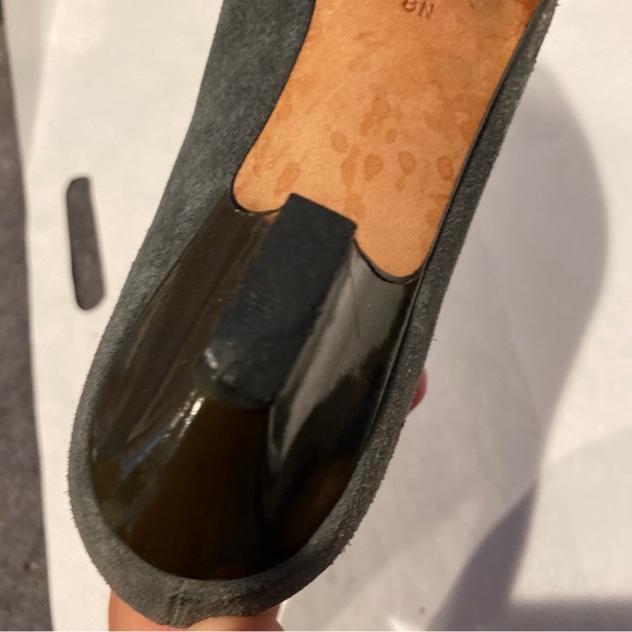 (1) Trendy Pair Of Vintage Gray Amalfi Women’s Dress Designer Heels Size 8 - Picture 12 of 15